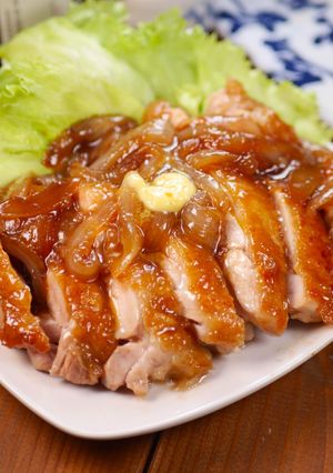 はちみつ玉ねぎ甘～い🤩照り焼きチキン💖-レシピのメイン写真