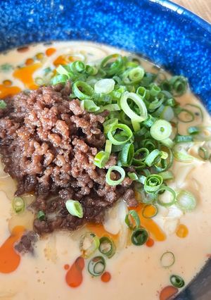 贅沢コク旨♩濃厚冷やし豆乳担々うどん-レシピのメイン写真