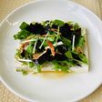 【カルシウム】豆腐と水菜のサラダ