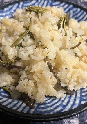 山菜大根めし-レシピのメイン写真