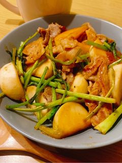 豚肉とかぶのわさび醤油炒め-レシピのメイン写真