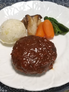 ハンバーグステーキ-レシピのメイン写真