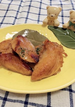 鶏ささみのレモンバター焼き♪-レシピのメイン写真