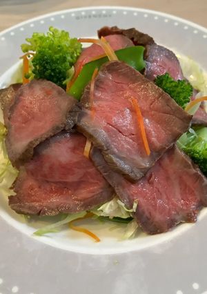 春野菜とローストビーフのサラダ-レシピのメイン写真
