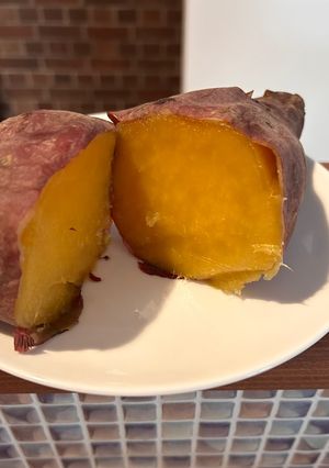 薪ストーブ焼き芋-レシピのメイン写真