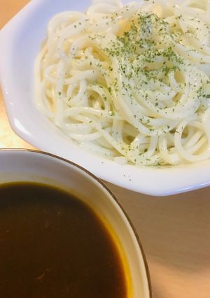 カレー冷や麦●カレーつゆでいただく冷や麦-レシピのメイン写真