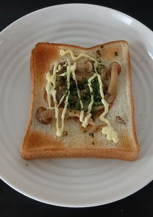 和風きのこマヨトースト-レシピのメイン写真