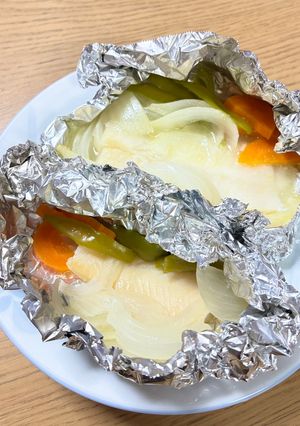 カレイのバターホイル焼き-レシピのメイン写真