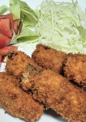 わりと簡単、梅しそチーズ巻きトンカツ-レシピのメイン写真