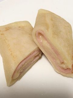 簡単!卵焼き器で、ハムチーズのブリトー-レシピのメイン写真