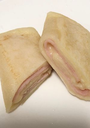 簡単！卵焼き器で、ハムチーズのブリトー-レシピのメイン写真