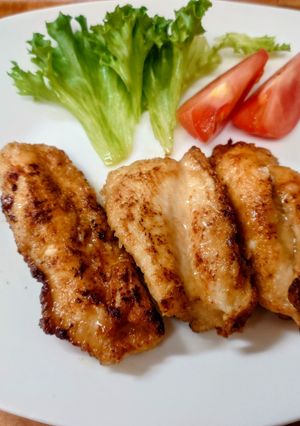 簡単‼️鶏胸肉の味付け焼き-レシピのメイン写真
