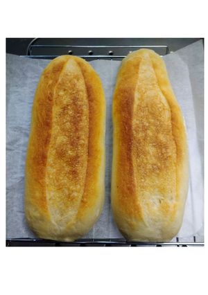 ホームベーカリーを使って焼くフランスパン-レシピのメイン写真