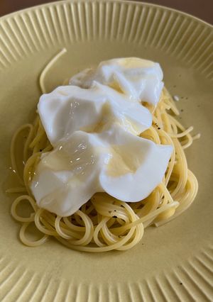 はちみつとヨーグルトのデザートパスタ-レシピのメイン写真
