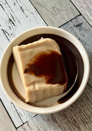 シンプル材料でもっちり胡麻豆腐〜チョコソルト〜-レシピのメイン写真