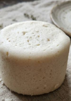 作り置きパン♪ごま米粉♪卵なしレンジパン-レシピのメイン写真