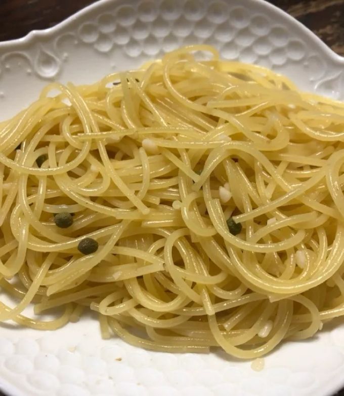 唐辛子なしの山椒の実ペペロンチーノ-レシピのメイン写真