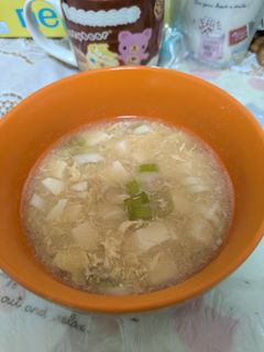 給食風♪かきたま汁-レシピのメイン写真