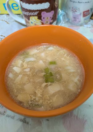 給食風♪かきたま汁-レシピのメイン写真