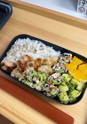 20241005息子っちのお弁当-レシピのメイン写真