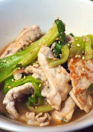 豚肉とレタス炒め-レシピのメイン写真
