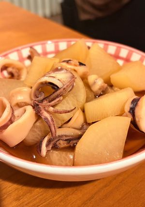 やさしい旨み凝縮🦑簡単いか大根-レシピのメイン写真