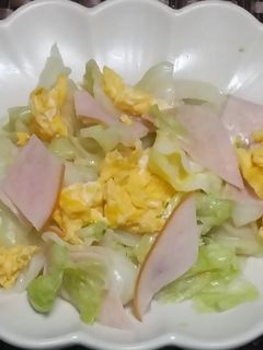 キャベツの炒め物-レシピのメイン写真