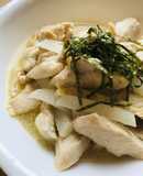 鶏胸肉と大根のあっさり炒め煮