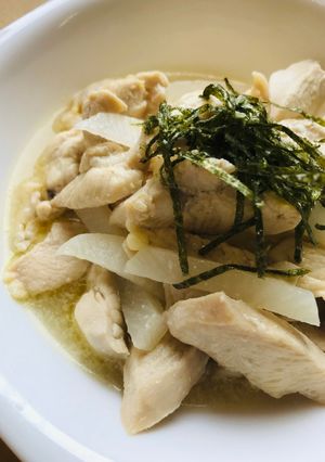 鶏胸肉と大根のあっさり炒め煮-レシピのメイン写真