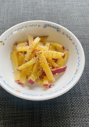 さつまいものバターきんぴら-レシピのメイン写真