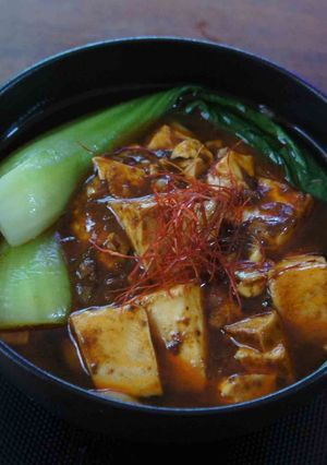 麻婆うどん-レシピのメイン写真