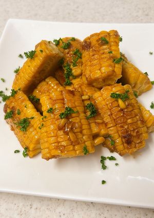 焼きとうもろこしの焼肉のタレバター味-レシピのメイン写真