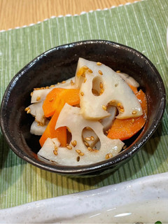 簡単✳︎蓮根の甘酢きんぴら-レシピのメイン写真