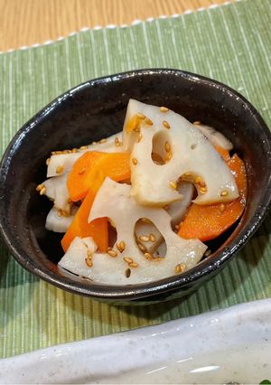 簡単✳︎蓮根の甘酢きんぴら-レシピのメイン写真