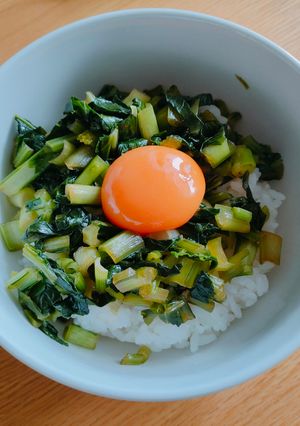 簡単♪小松菜の丼♪-レシピのメイン写真