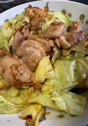 鶏肉とキャベツ炒め-レシピのメイン写真