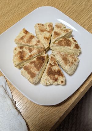 材料2つ！トースターでノーマルスコーン-レシピのメイン写真
