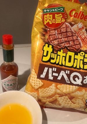 背徳感満点！やめられない止まらないスナック☘️-レシピのメイン写真