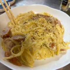 รูปของ ワンパンカルボナーラ