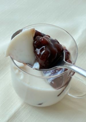【10分で固まる】牛乳あずき寒天-レシピのメイン写真