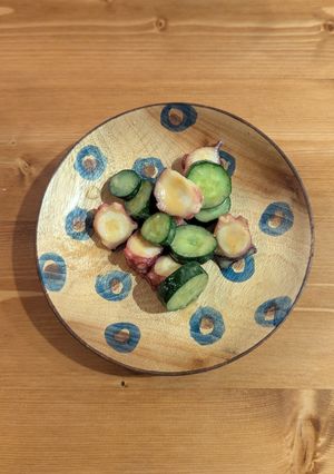 タコときゅうりの酢味噌あえ-レシピのメイン写真