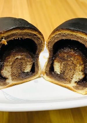 ミニパウンド型でチョコパン-レシピのメイン写真