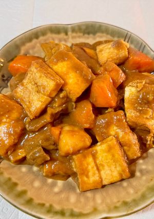 厚揚げのカレー煮-レシピのメイン写真