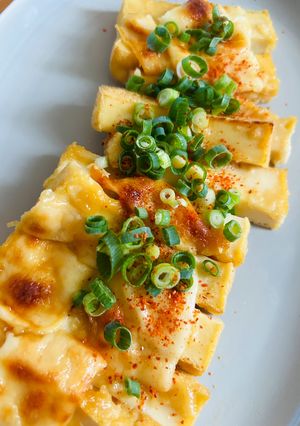 おつまみに!厚揚げの味噌チーズ焼き!トースター。-レシピのメイン写真