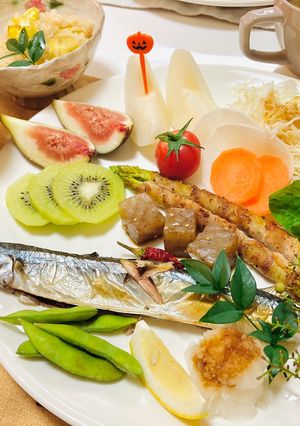 秋刀魚メインで秋のワンプレートご飯-レシピのメイン写真