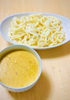 カレーをリメイク☆クリーミーカレーうどん-レシピのメイン写真