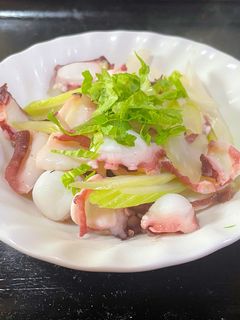 爽やか♪タコとセロリのレモン炒め-レシピのメイン写真