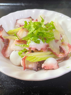 爽やか♪タコとセロリのレモン炒め-レシピのメイン写真