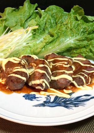 旨辛ヤンニョム豚の炙りマヨネーズ-レシピのメイン写真