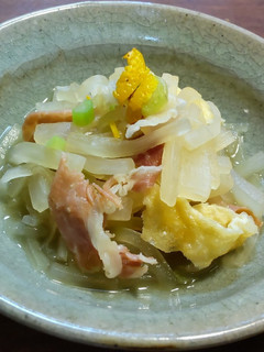 簡単大根の煮物　プロシュート生ハム入り-レシピのメイン写真